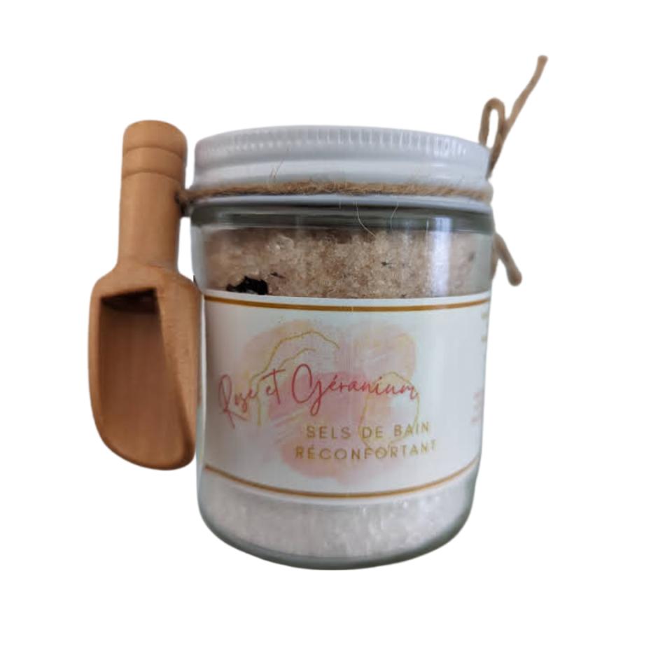 Sels de bain réconfortants